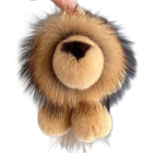 Llavero con Peluche Conejo Artesanal – Pompón de Pelo y Colgante de Aleación Premium