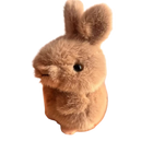 Llavero con Peluche de Conejo Suave y Elegante - Accesorio Premium para Bolso y Mochila