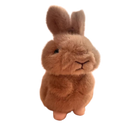 Llavero con Peluche de Conejo Suave y Elegante - Accesorio Premium para Bolso y Mochila