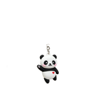 Llavero con peluche Panda Kawaii - Colgante de Bolso Panda con Diseño de Corazón