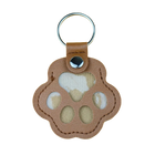 Llavero con Peluche Recuerdo para Mascotas - Llavero de Cuero con Colgante para Guardar Pelo de Perr