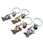 Llavero Moto Metálico Premium - Llavero para la Moto con Diseño de Coche de Carreras, Accesorio para