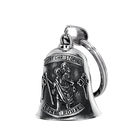 Llavero Moto Vintage San Cristóbal - Amuleto Protector para Motociclistas Punk