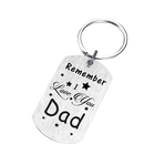 Llavero Papa Personalizado - Recuerdo de Amor para Papá, Regalo de Cumpleaños o Día del Padre desde