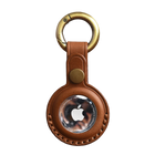 Llavero para Airtag de Cuero Premium - Funda Protectora para Apple Airtag, Accesorio Elegante para M
