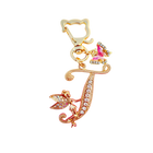 Llavero para Bolso Boutique Angel Iniciales A-Z Mariposa Cristal Metal Charm Colgante Regalo Madre M