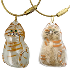 Llavero para Bolso con Cápsula de Mascota - Charm Adorable para Amantes de Perros y Gatos