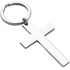 Llavero para Bolso Cruz de Jesús Metal Premium - Regalo Fiel Cristiano