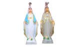 Llavero para bolso Virgen María Azul Plástico - Charm Religioso Premium