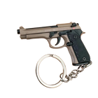 Llavero para Moteros - Pistola 92F Desmontable de Aleación, Regalo Premium para Coleccionistas