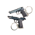 Llavero para Moteros - Pistola 92F Desmontable de Aleación, Regalo Premium para Coleccionistas