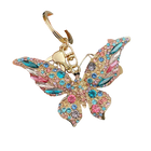 Llavero para Moteros Premium - Easya 2024 Mariposa Lazo Glitter Lujo Accesorio Moto