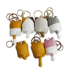 Llavero Personalizado de Gatito Tejido a Mano - Mini Amigurumi Premium para Bolso