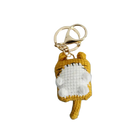 Llavero Personalizado de Gatito Tejido a Mano - Mini Amigurumi Premium para Bolso