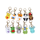 Llavero Personalizado Mini Animal Crochet - Oveja Vaca Muñeco Amigurumi Premium