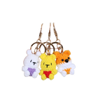 Llavero Personalizado Mini Animal Crochet - Oveja Vaca Muñeco Amigurumi Premium