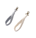 Llaveros Crochet Artesanales - Cordón de Teléfono Tejido a Mano Antipérdida Premium