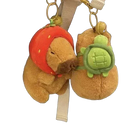 Llaveros de Capibara Peluche Suave y Exclusivo para Coche - Original y Tierno