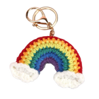 Llaveros de Crochet Paso a Paso - Llavero de Trébol de Cuatro Hojas Tejido a Mano - Regalo Premium