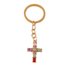 Llaveros originales para coche - Cruz de Cristal Premium para Hombre y Mujer, Llavero Religioso Eleg