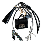 Llaveros Originales para Coche - Elegante Llavero Y2K Negro para Bolso, Llaves de Coche y Móvil, Acc
