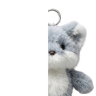 Llaveros Originales para Coche - Kawaii Fox Llavero de Peluche Colgante para Bolso, Decoración de Ma