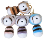 Llaveros Originales para Coche - Mapache de Peluche Suave y Tierno