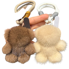 Llaveros Originales para Coche - Osito Peluche Violento Creativo y Premium para Llavero de Mochila