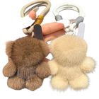 Llaveros Originales para Coche - Osito Peluche Violento Creativo y Premium para Llavero de Mochila