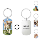 Llaveros Personalizados con Foto - Regalo Único para Familia y Pareja - Acero Inoxidable Premium