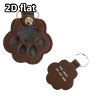 Llaveros Personalizados con Foto y Nombre - Llavero de Cuero para Mascotas, Regalo Memorial Perro Ga