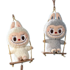 Labubu Llavero Precio | POP MART The Monsters Wood Workshop Colgante Sorpresa Original