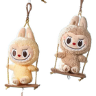 Labubu Llavero Precio: Colgante Misterioso POP MART Wood Workshop Series Swing - Exclusivo
