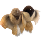 Labubu Llavero Precio: Llavero de Peluche Hip Hop Mink Fur Colgante de Pájaro Anunciación