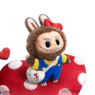 Labubu Llavero Precio: Llavero Original POP MART Sanrio Hello Kitty Kuromi Vinilo Peluche Colección
