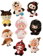 Labubu Llavero Precio: Peluche Original POP MART Dearbirds Series - Regalo Kawaii