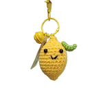 Llavero a Crochet Paso a Paso - Limón Tejido a Mano, Regalo Premium con Significado