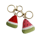 Llavero a Crochet Paso a Paso - Sandía Tejida a Mano, Exclusivo y Artesanal
