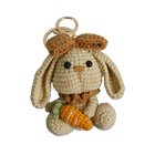 Llavero a Crochet Paso a Paso – Conejito Premium Hecho a Mano, Regalo Único