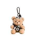 Llavero a Crochet Paso a Paso – Osito de Peluche con Cámara y Gafas – Colgante Premium