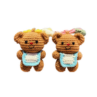 Llavero a Crochet Paso a Paso – Oso Tejido a Mano, Amigurumi Premium