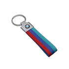 Llavero BMW M de Cuero Premium - Emblema Original para Llaves de Auto