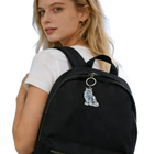 Llavero Cartera Transparente con Gato - Bolsa Portaobjetos para Llaveros, Recuerdo de Mascota, Regal