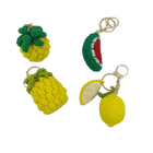 Llavero con Foto Personalizado - Diseño Fruta Creativa Limón Cereza Colgante para Bolso