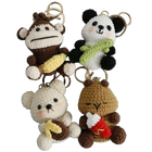 Llavero con foto personalizado - Muñeco de Oveja Amigurumi de Ganchillo, Llavero de Animal de Dibujo