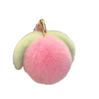 Llavero con Foto Personalizado - Peluche Durazno Suave y Esponjoso para Llavero Personalizado