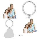 Llavero con foto personalizado a crochet: recuerdo único en acero inoxidable