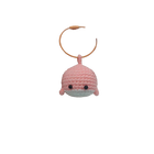 Llavero con Peluche Ballena Tejido a Mano - Accesorio Premium para Bolso y Mochila