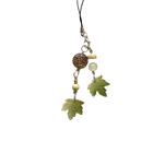 Llavero Hoja de Otoño Resina Premium | Llavero a Crochet Paso a Paso — Elegancia Artesanal