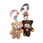 Llavero Hombre Oso de Peluche Arcoíris Coreano - Regalo Creativo para Pareja